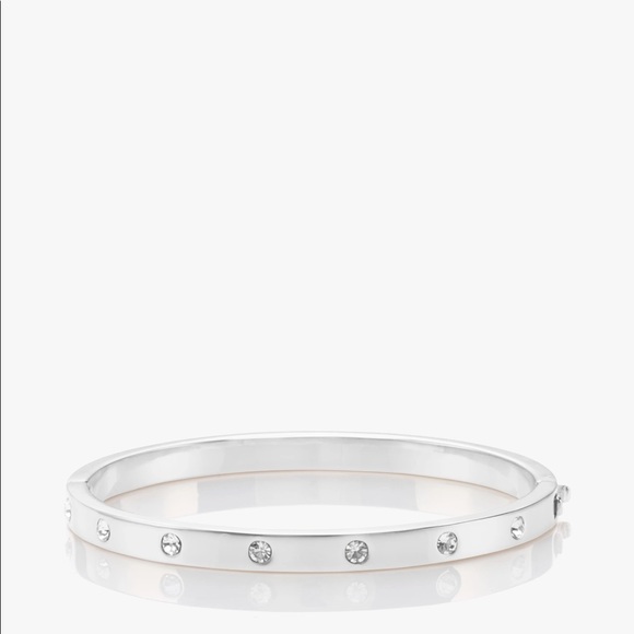 kate spade Jewelry - set in stone hinged bangle